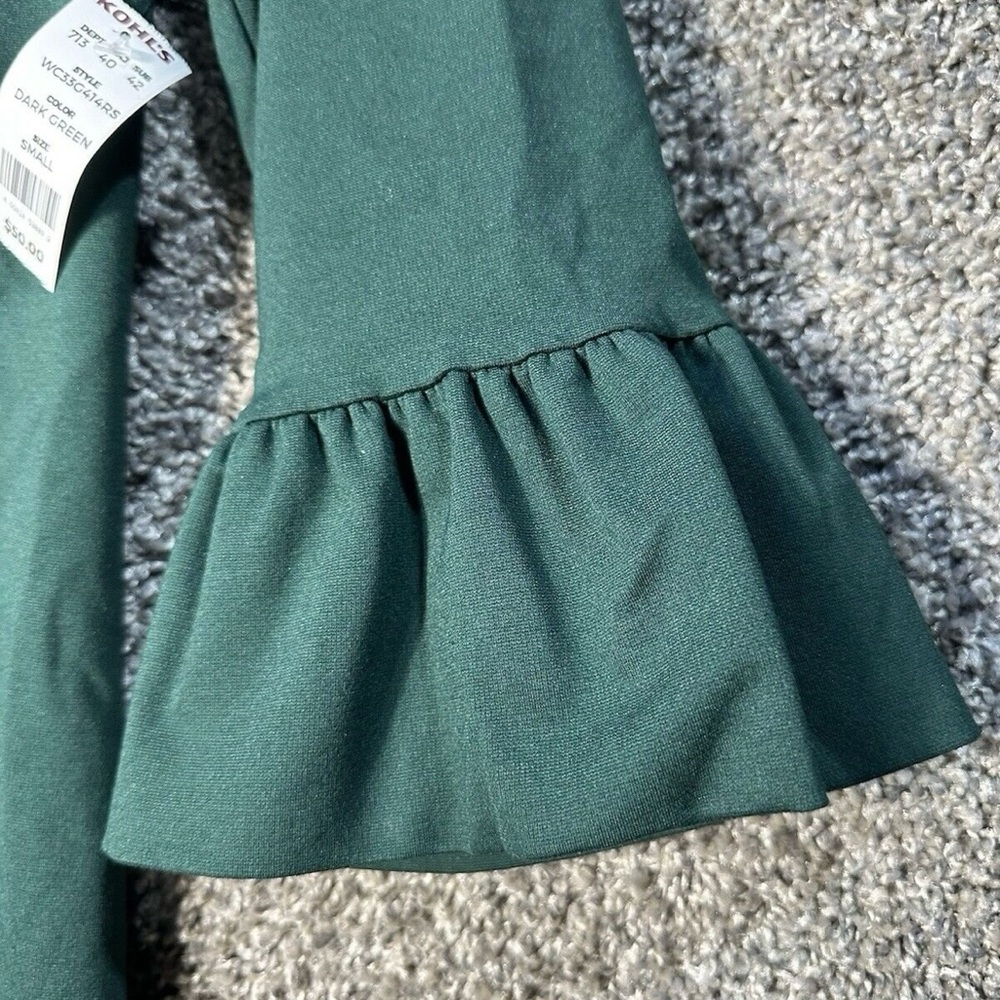 Croft & Barrow Bell Sleeve Dress SZ Small NWT - Picture 5 of 6